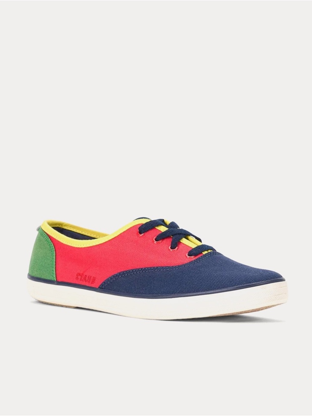 Keds X Staud Champion Canvas Color Blocked Lace Up.Brand New without tag